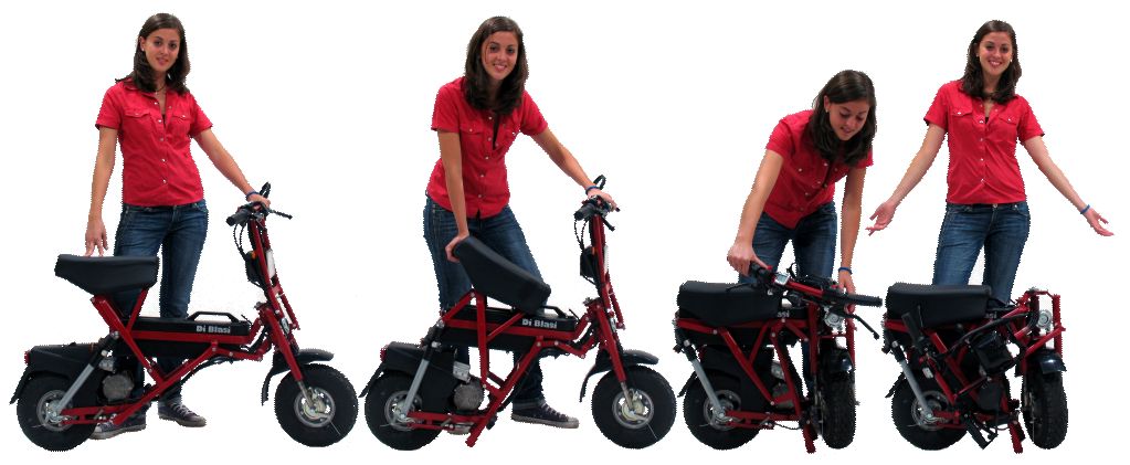 Electric Folding Scooter DI BLASI Mod. R70